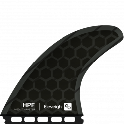 Set de 3 d'ailerons Eleveight - Future Fins HPF med Thruster 2021