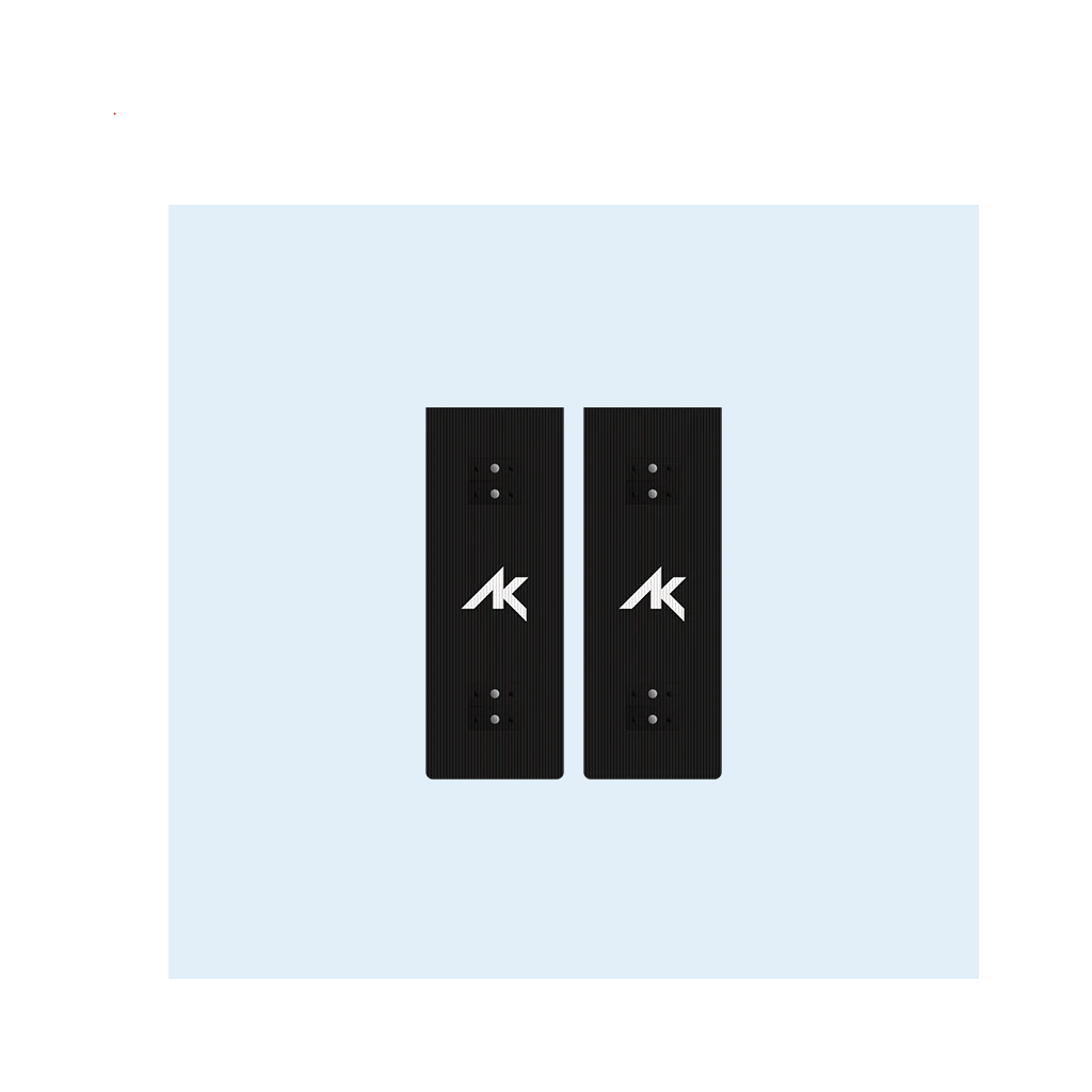 AK GLUE ON INSERT PAD BLACK - SET OF 2