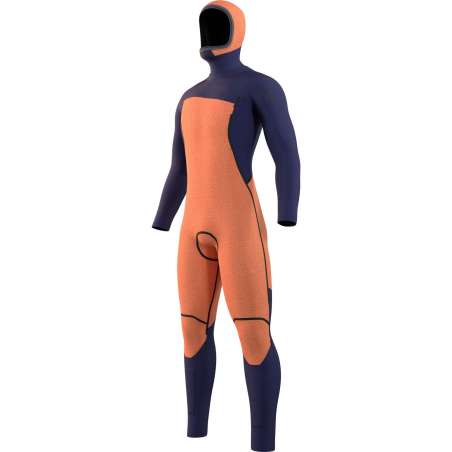 MYSTIC Mens Marshall 5/3mm Hooded Chest Zip Wetsuit