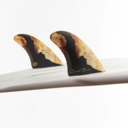 FEATHER FINS TWIN CLICK TAB BUGARSKI WOOD