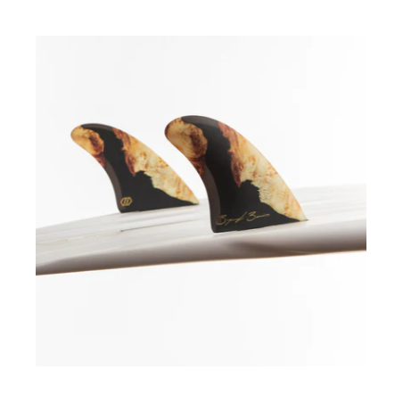 FEATHER FINS TWIN CLICK TAB BUGARSKI WOOD