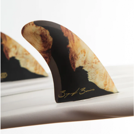 FEATHER FINS TWIN CLICK TAB BUGARSKI WOOD