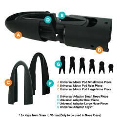 FOIL DRIVE Adaptateur universel pour mat