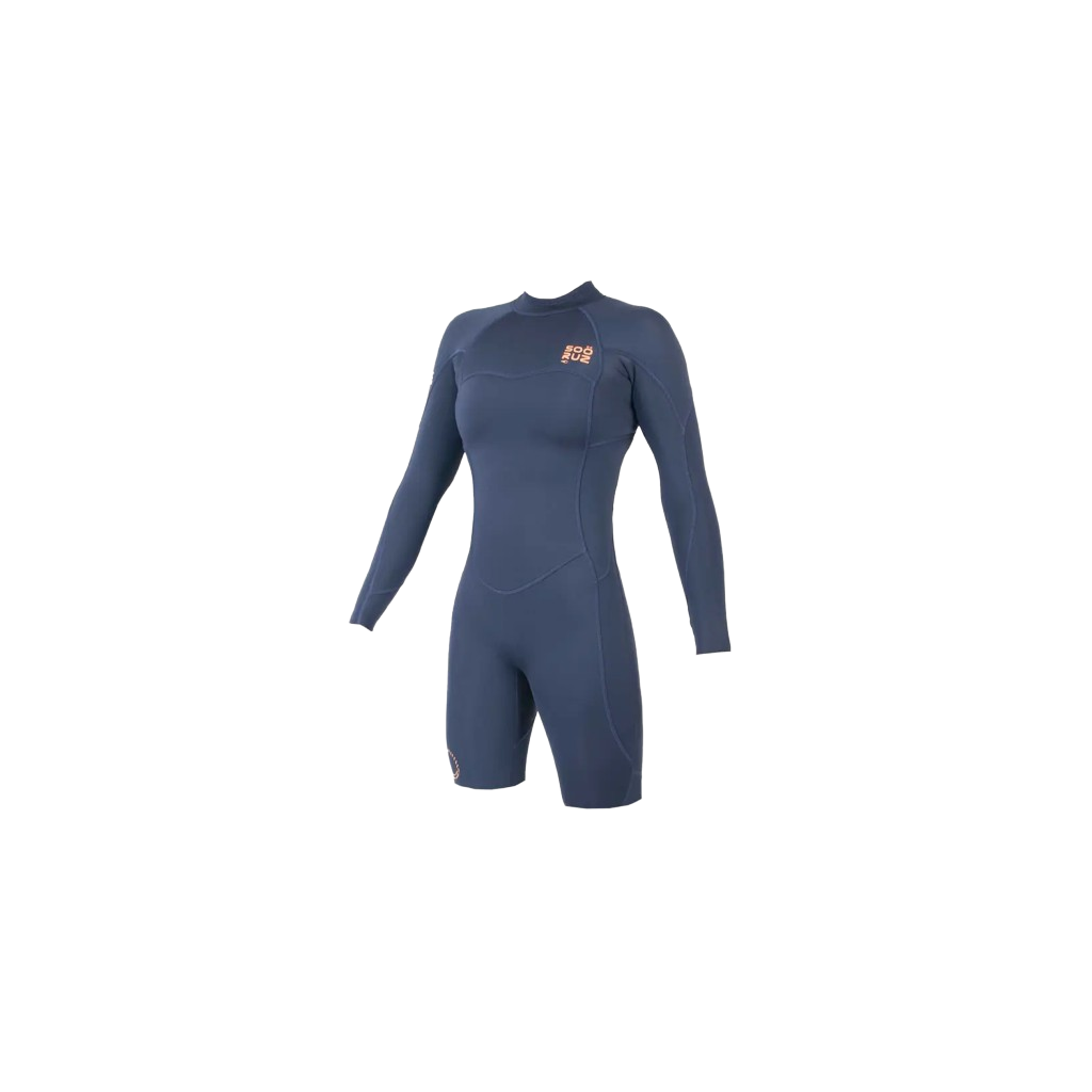 SOÖRUZ FLY SHORTY BACK-ZIP NAVY 2025 2/2