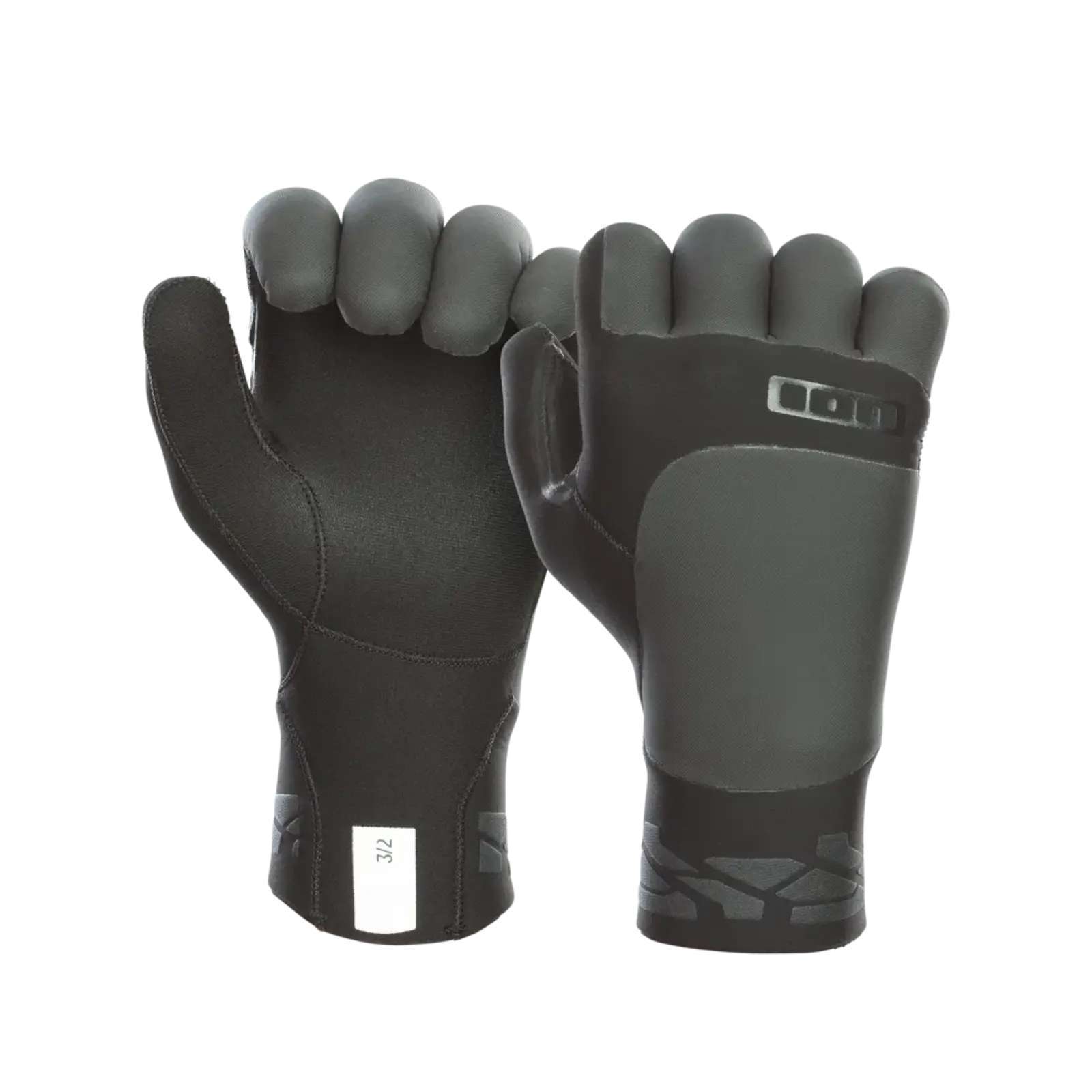 ION CLAW GLOVES 3/2 – Gants néoprène hiver pour kitesurf, wingfoil.