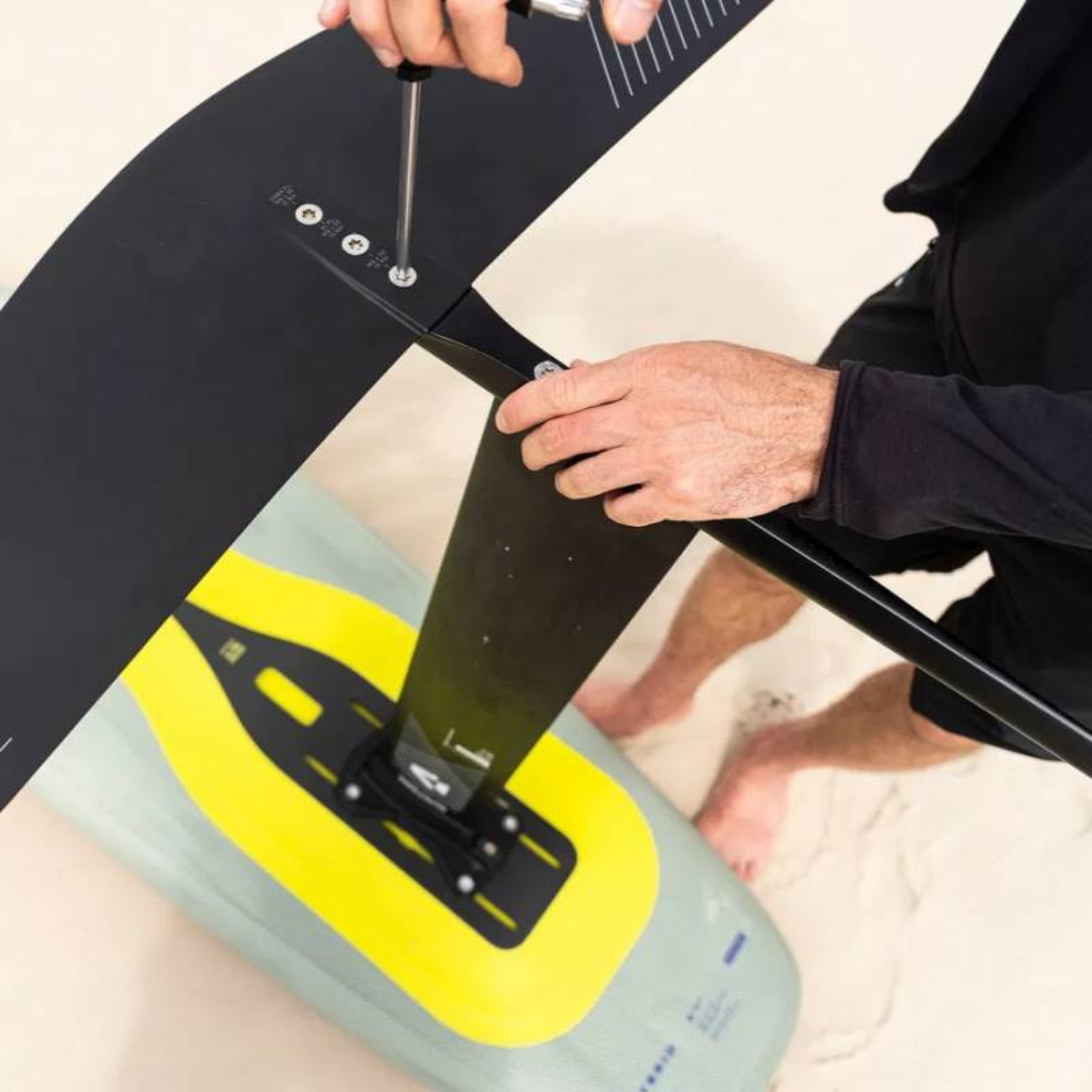 Profil technique de l’aile front wing Duotone Free 2025