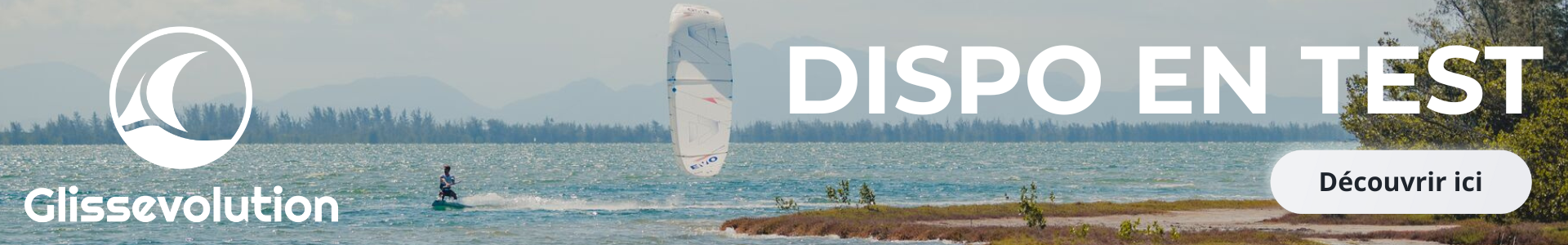 DUOTONE CLICK BAR QUAD CONTROL 2025 disponible en test - Kitesurf - Glissevolution